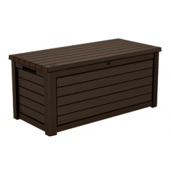 Coffre de jardin en résine Northwood 630 l - marron de marque CHALET & JARDIN, référence: J7131200