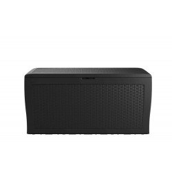 Coffre de jardin en résine Samoa 270 l - anthracite de marque CHALET & JARDIN, référence: J7131300