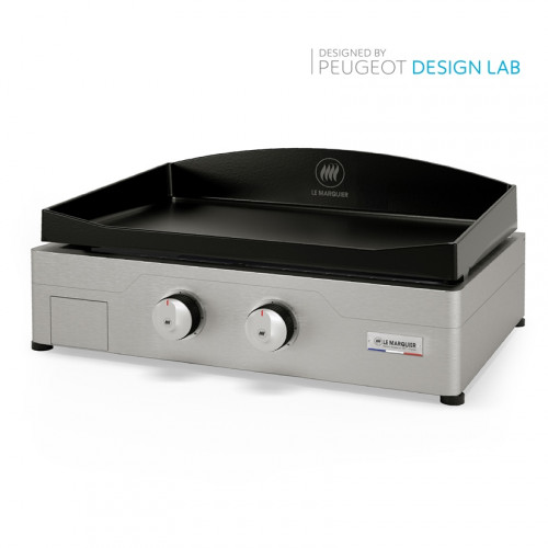 Plancha Gaz Signature Allure 260 Inox - 62x52x27 cm - LE MARQUIER