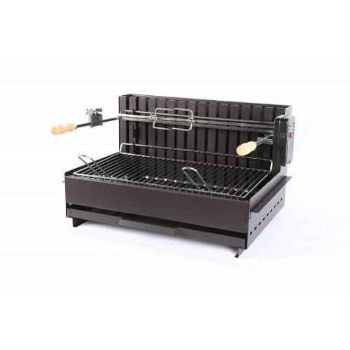 Barbecue Charbon Original Vulcain TB 61 x 33 cm - Acier - LE MARQUIER