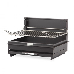 Barbecue Charbon Vintage Montory 61 x 40 cm - Acier de marque LE MARQUIER, référence: J7165300