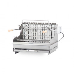 Barbecue Charbon Exclusive Mendy 54 x 32 cm - Inox de marque LE MARQUIER, référence: J7165600