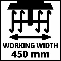 Motobineuse électrique GC-RT 1545 M - 45cm largeur - 1500W RECONDITIONNE - EINHELL 