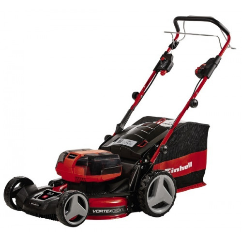 Tondeuse à gazon sans fil GE-CM 36/47 S HW Li + 4 batteries + 2 chargeurs doubles RECONDITIONNE - EINHELL