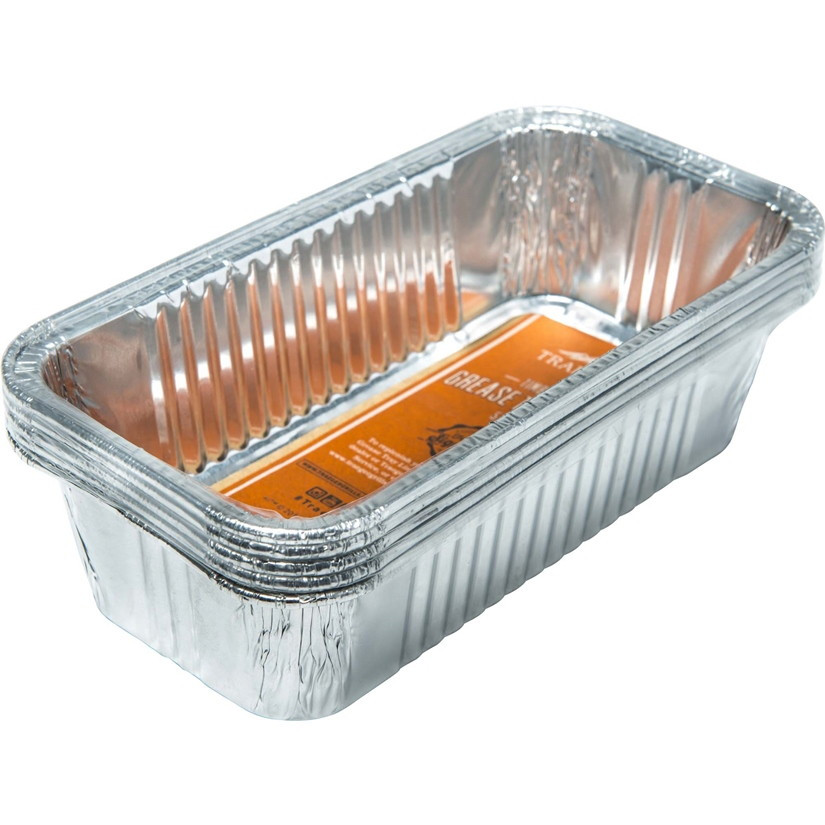 Traeger 5 Barquettes en alu récupération de graisses 22 x 12 x 8 cm - vue 2