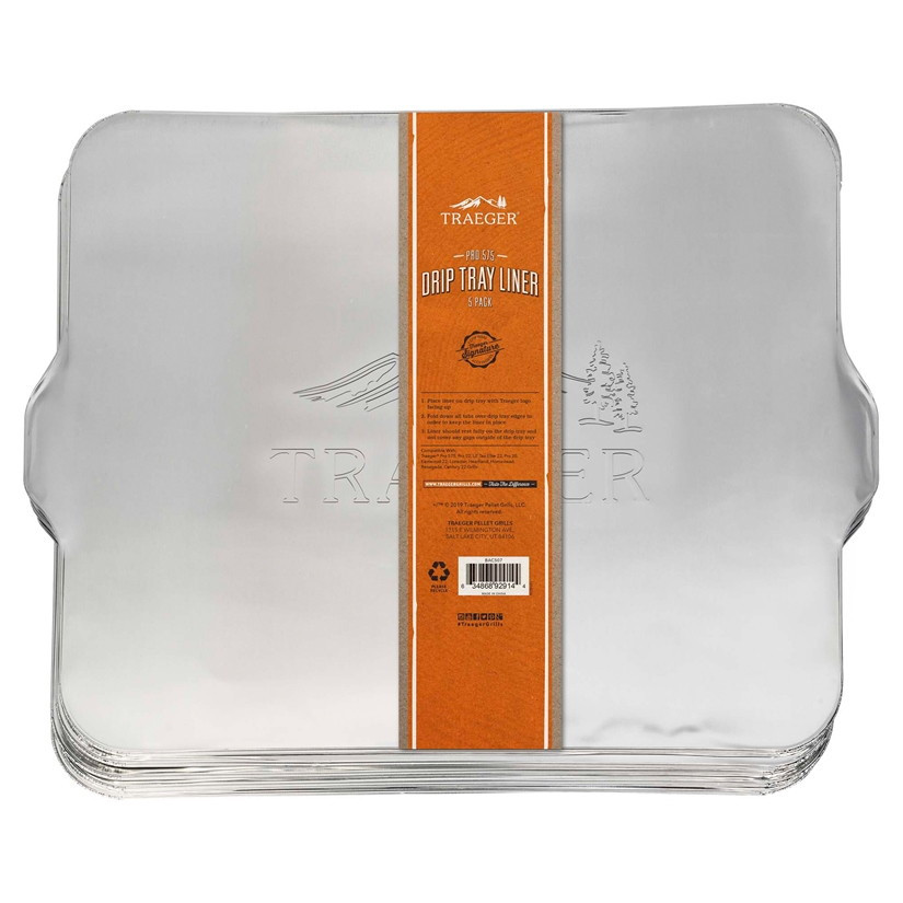 Plaque aluminium de récupération des graisses pour barbecue pro 575 Traeger vendue par 5 pièces - vue 2