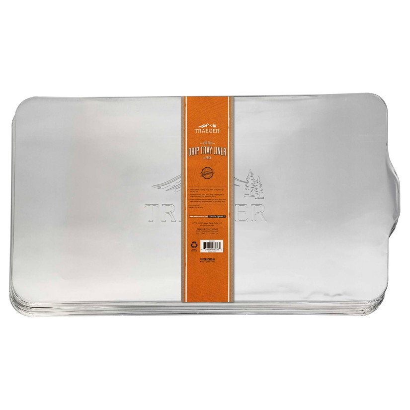 Plaques de récupération de graisses Traeger PRO 780 Aluminium Légères Jetables - vue 2