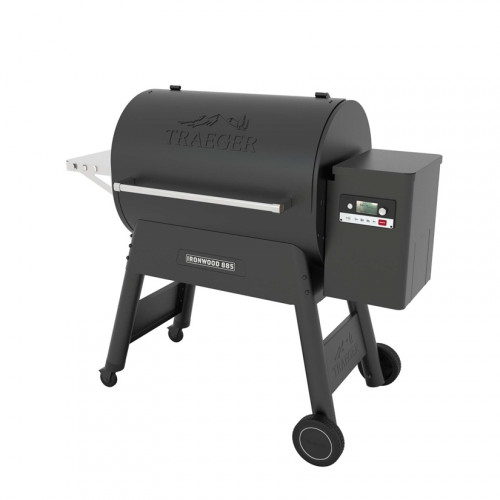 Barbecue à pellet Ironwood 885 - 2 niveaux de grille - 10,5 kW - 137 x 69 x 122 cm - Traeger