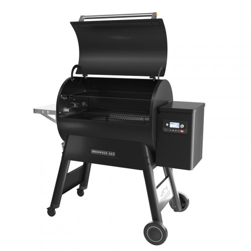 Barbecue à pellet Ironwood 885 - 2 niveaux de grille - 10,5 kW - 137 x 69 x 122 cm - Traeger