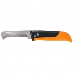 Couteau de récolte pliable X-series™ K80 - lame en acier inoxydable de marque FISKARS, référence: B7175800