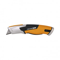 Cutter de sécurité Pro à lame retractable automatique CarbonMax™ - FISKARS