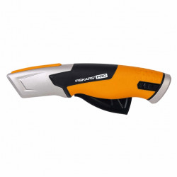 Cutter de sécurité Pro à lame retractable automatique CarbonMax™ - FISKARS