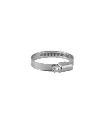 Collier de serrage à vis sans fin en acier galvanisé - plage de serrage 32 - 50 mm 1 1/4"