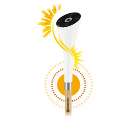 Lampe solaire ClickUp! - compatible avec manche ou support pour balcon ClickUp! - GARDENA