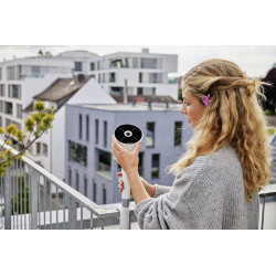 Lampe solaire ClickUp! - compatible avec manche ou support pour balcon ClickUp! - GARDENA