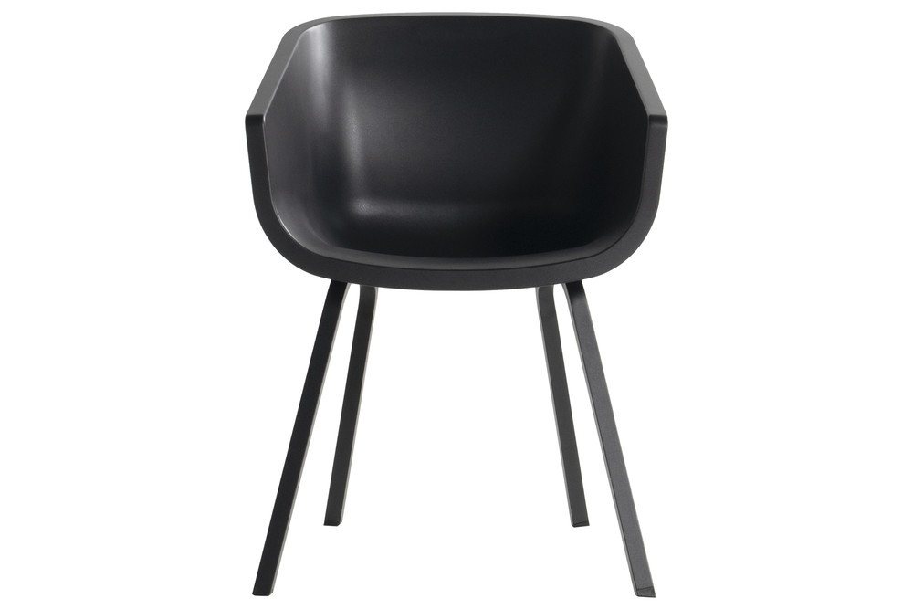 Chalet & Jardin Lot de 2 chaises Amalia Element en résine pieds en aluminium - vue 2