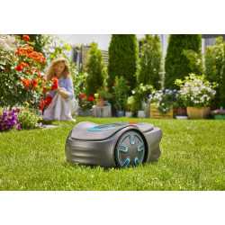 Tondeuse robot Sileno Minimo 450 - Surface 450 m² - Contrôles connectés - GARDENA