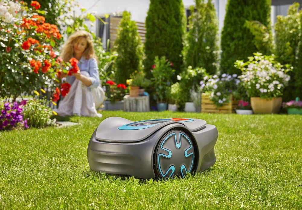 Gardena Tondeuse robot Sileno Minimo 450 Surface 450 m² Contrôl...