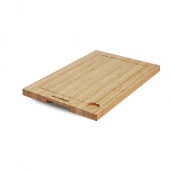 Planche à découper en bambou - 40 x 26 x 2 cm - 1,5 kg - LE MARQUIER