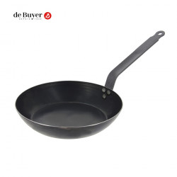 Poêle à griller Outdoor de Buyer en tôle d'acier - Ø 24cm - LE MARQUIER