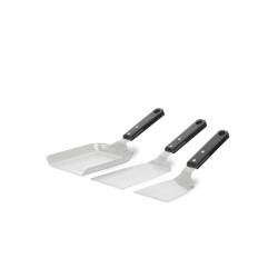 Kit 3 spatules - inoxSpatule, Spatule longue et Spatule à rebords - LE MARQUIER