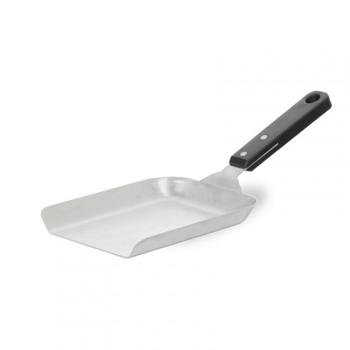 Maxi spatule inox rebords pour condiments et petits aliments à la plancha - 500 g - LE MARQUIER