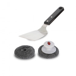 Kit nettoyage (1 spatule AGR85 + Boules inox AGR26) - LE MARQUIER