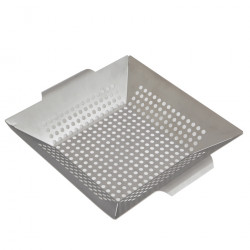 Panier à légumes en Inox - 34 x 31 x 4 cm de marque LE MARQUIER, référence: J7193400