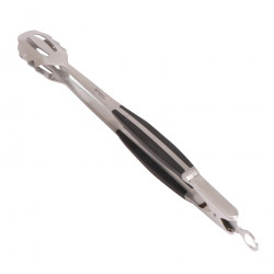 Pince Signature en inox pour barbecue - 45,5 cm - 0,4 kg de marque LE MARQUIER, référence: J7193700