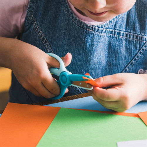 Fiskars Ciseaux d'entraînement pour enfants à partir de 3 ans - bleu