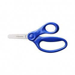 Ciseaux à bout rond pour enfants à partir de 6 ans - bleu - 13 cm - FISKARS