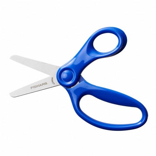 Ciseaux à bout rond pour enfants à partir de 6 ans - bleu - 13 cm - FISKARS