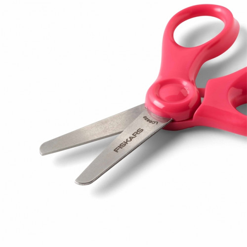 Ciseaux à bout rond pour enfants à partir de 6 ans - rose - 13 cm - FISKARS