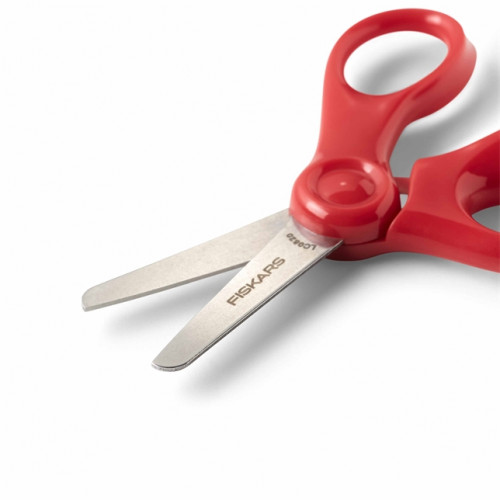 Ciseaux à bout rond pour enfants à partir de 6 ans - rouge - 13 cm - FISKARS