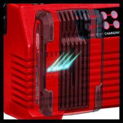 Chargeur 2x2 Power-X-Quattrocharger 4 A 18 V pour les batteries Power X-Change - EINHELL 