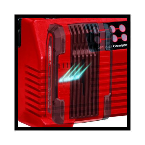 Chargeur Power X-Quattrocharger 4 A 2x2 – 18 V – 4 A – 4 emplacements batteries pour les batteries Power X-Change - EINHELL 