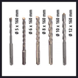 Marteau-perforateur sans fil 3 fonctions Power X-Change TE-HD 18 Li (1x2.5 Ah) - EINHELL