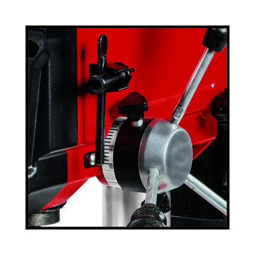 Perceuse à colonne – TC-BD 500 – 350 W – 9 vitesses – 300 à 2 410 tr/min – mandrin 1,5 à 13 mm – gorge 115 mm - EINHELL 