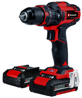 Perceuse-Visseuse À Percussion Sans Fil Einhell TE-CD 18/40 Li-i – 2 Batteries 2,0 Ah, 40 Nm - vue 6