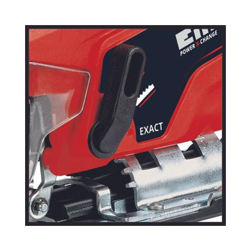 Scie sauteuse sans filTC-JS 18 Li - avec chargeur et batterie (1x2,5 Ah) Power X-Change - EINHELL 