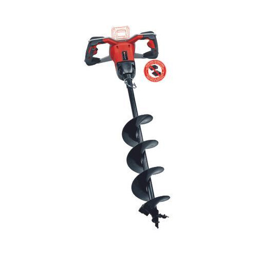 Tarière sans fil – GP-EA 18/150 Li BL-Solo – 18 V – mèche Ø 150 mm x 800 mm – moteur Brushless – sans batterie ni chargeur - EINHELL 