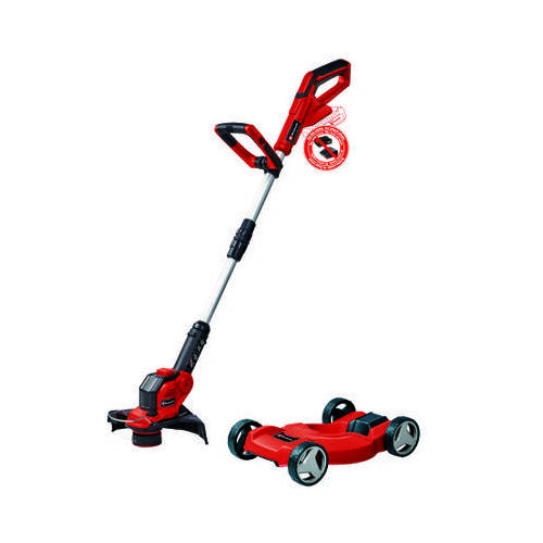 Coupe-bordures sans fil – GE-CT 18/28 Li TC-Solo – 18 V – largeur de coupe 28 cm – fil Ø 1,6 mm – chariot de tonte inclus – sans - EINHELL 