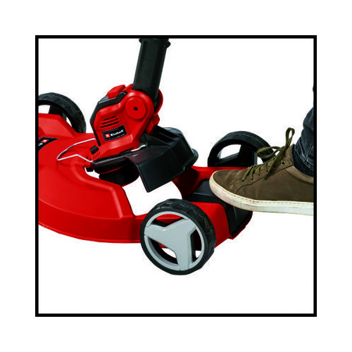 Coupe-bordures sans fil – GE-CT 18/28 Li TC-Solo – 18 V – largeur de coupe 28 cm – fil Ø 1,6 mm – chariot de tonte inclus – sans - EINHELL 