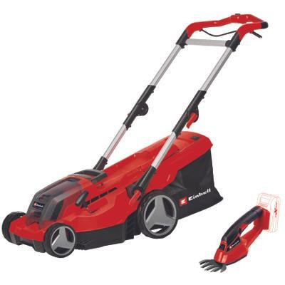 Tondeuse à gazon sans fil GE CM 3637 Li + 2 batteries 3Ah + 2 chargeurs Power X Change - vue 4