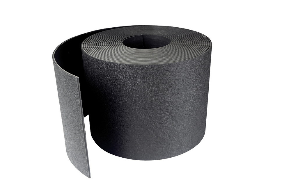 Bordure flexible Etik Bordura - Anthracite - 15 cm x 10 m - polyéthylène 100% recyclée