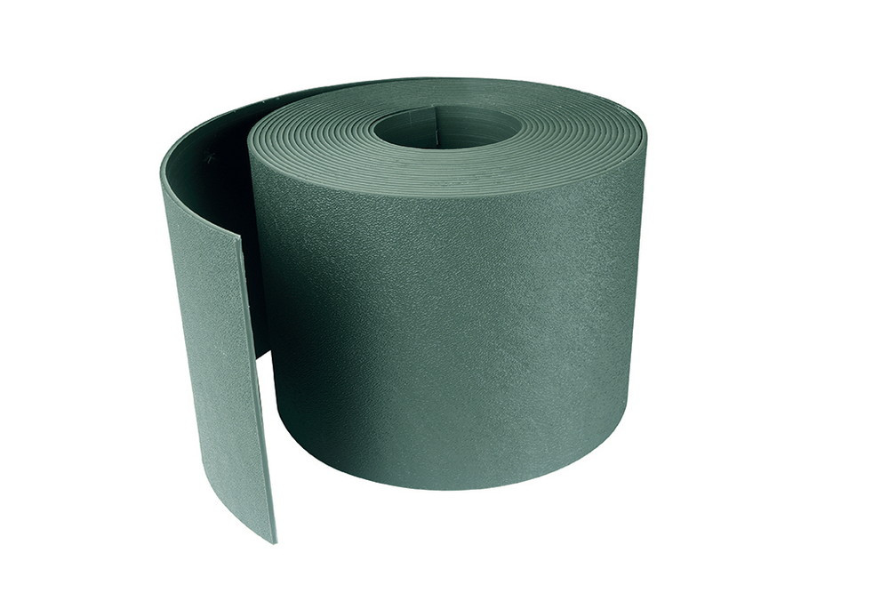 Bordure flexible Etik Bordura - Vert - 15 cm x 10 m - polyéthylène 100% recyclée