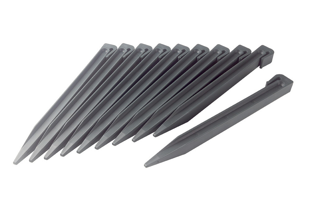 Nortene Lot de 10 piquets d'ancrage Etik Fix PP pour bordure ETIK BORDURA - vue 3