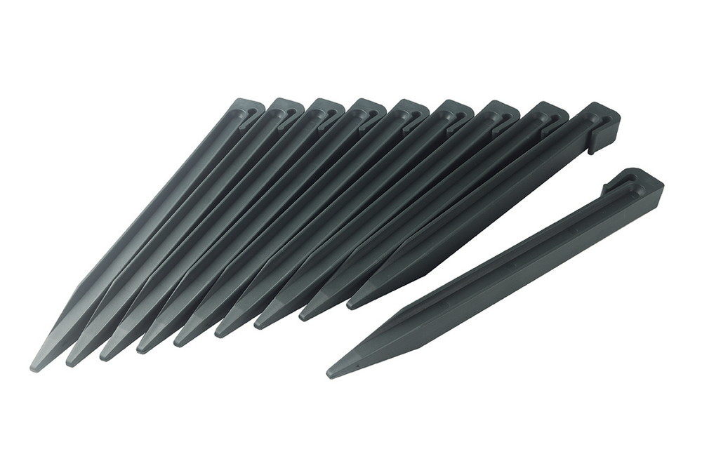 Nortene Lot de 10 piquets d'ancrage Etik Fix PP pour bordure ETIK BORDURA - vue 3