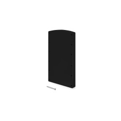 Accessoire latéral pour penderie rabattable pour armoire Hang, Plastique noir de marque EMUCA, référence: B7206900