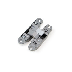 Charnière invisible pour portes., 80 Kg, Peint en aluminium - EMUCA